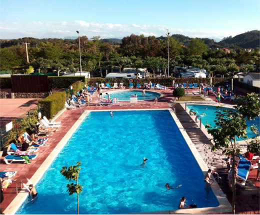 Camping Playa Joyel, Noja, Campingplatz Costa Verde, Pool